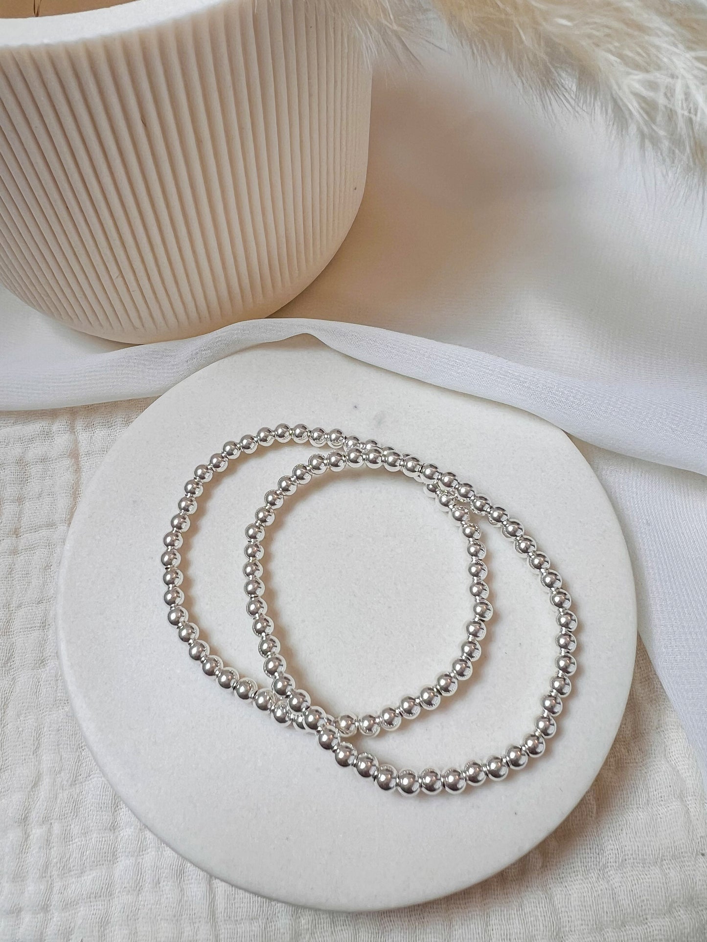 The Classic Bracelet - Sterling Silver 4mm