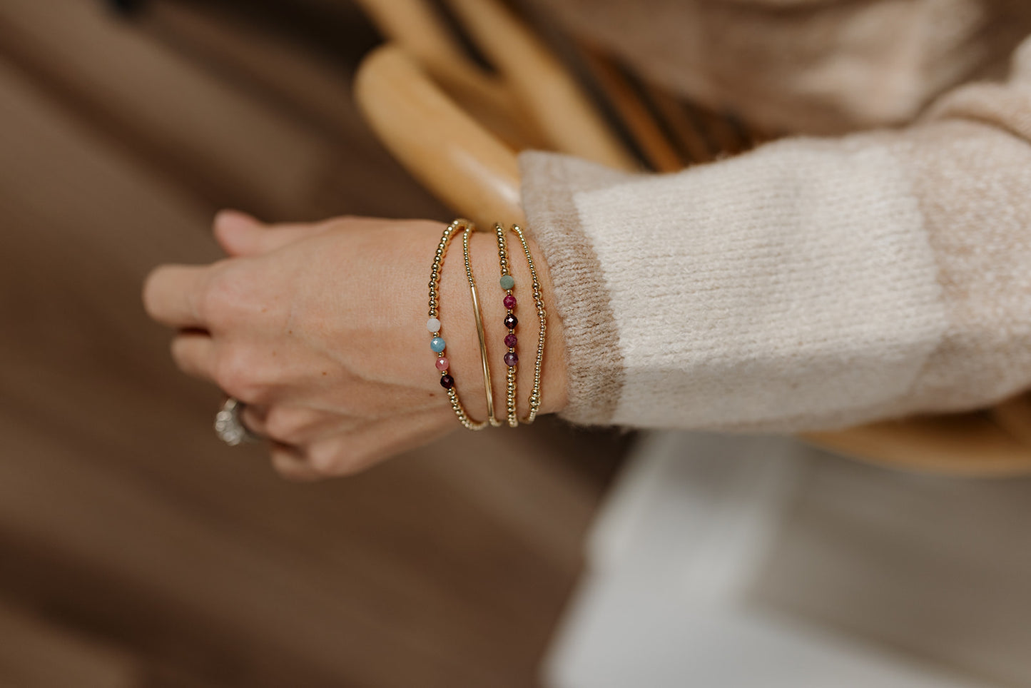 Multi Birthstone Bracelet