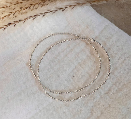 The Classic Bracelet - Sterling Silver 2mm