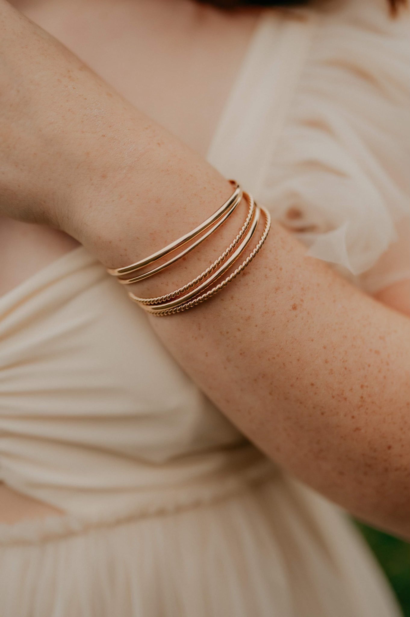Half Round Bangle
