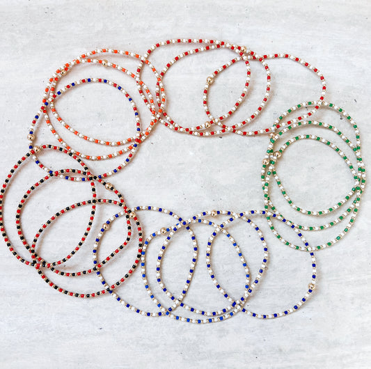 Game Day Itty Bitty Bracelet