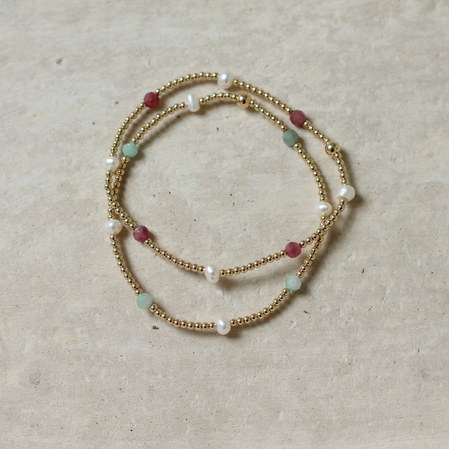 Pearl and Birthstone Bracelet