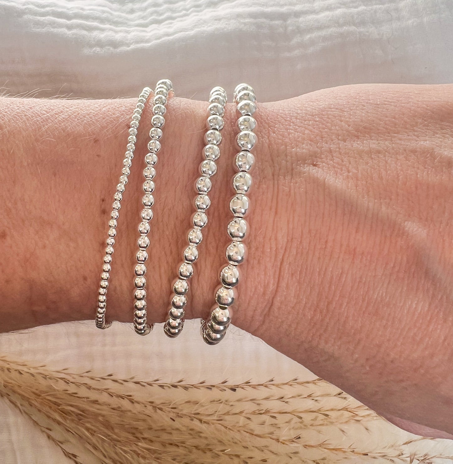 The Classic Bracelet - Sterling Silver 4mm