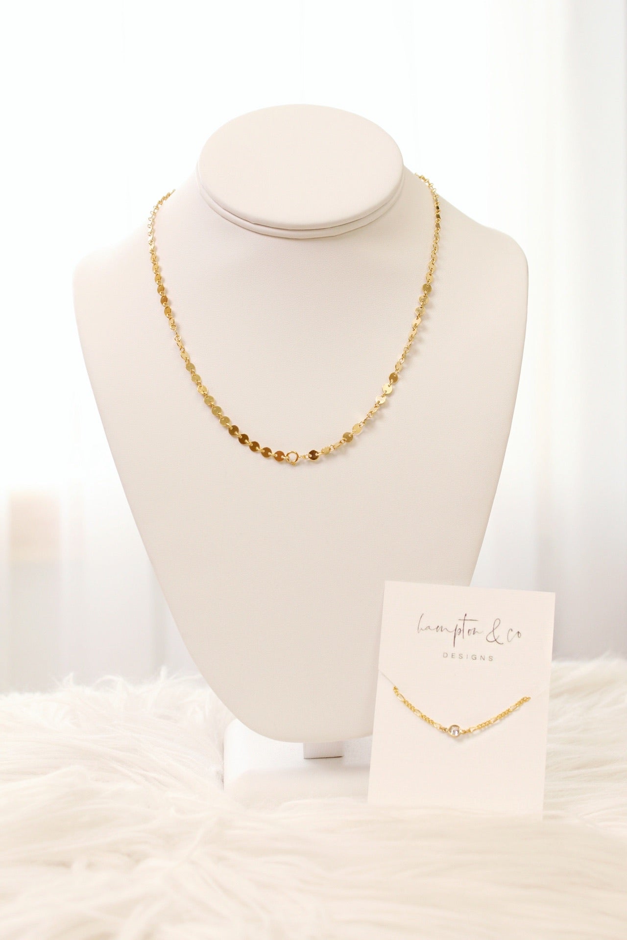 Sequin Chain Choker