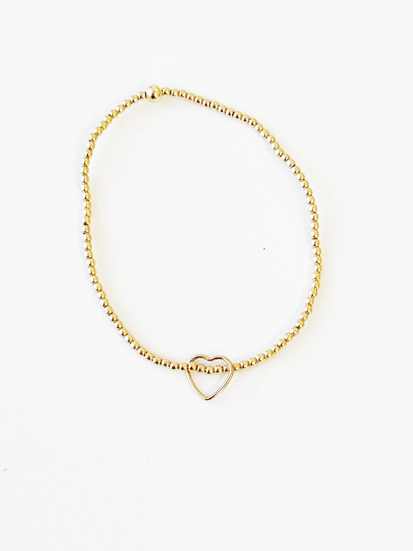 Heart Charm Bracelet
