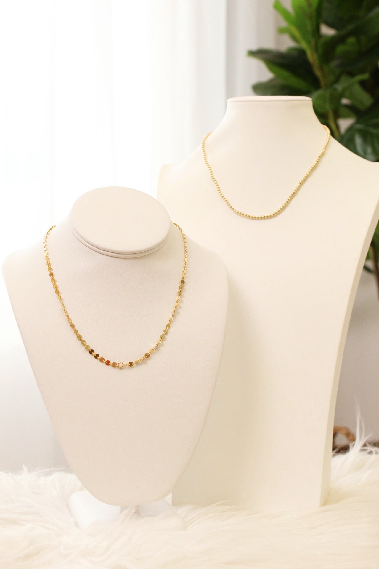 Sequin Chain Choker