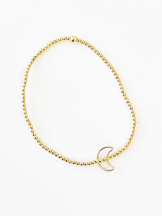 Moon Charm Bracelet