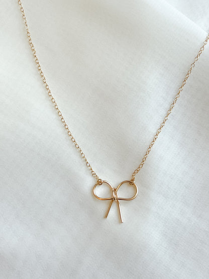 Bow Bliss Necklace