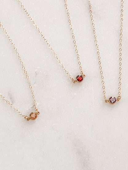 Birthstone Necklace