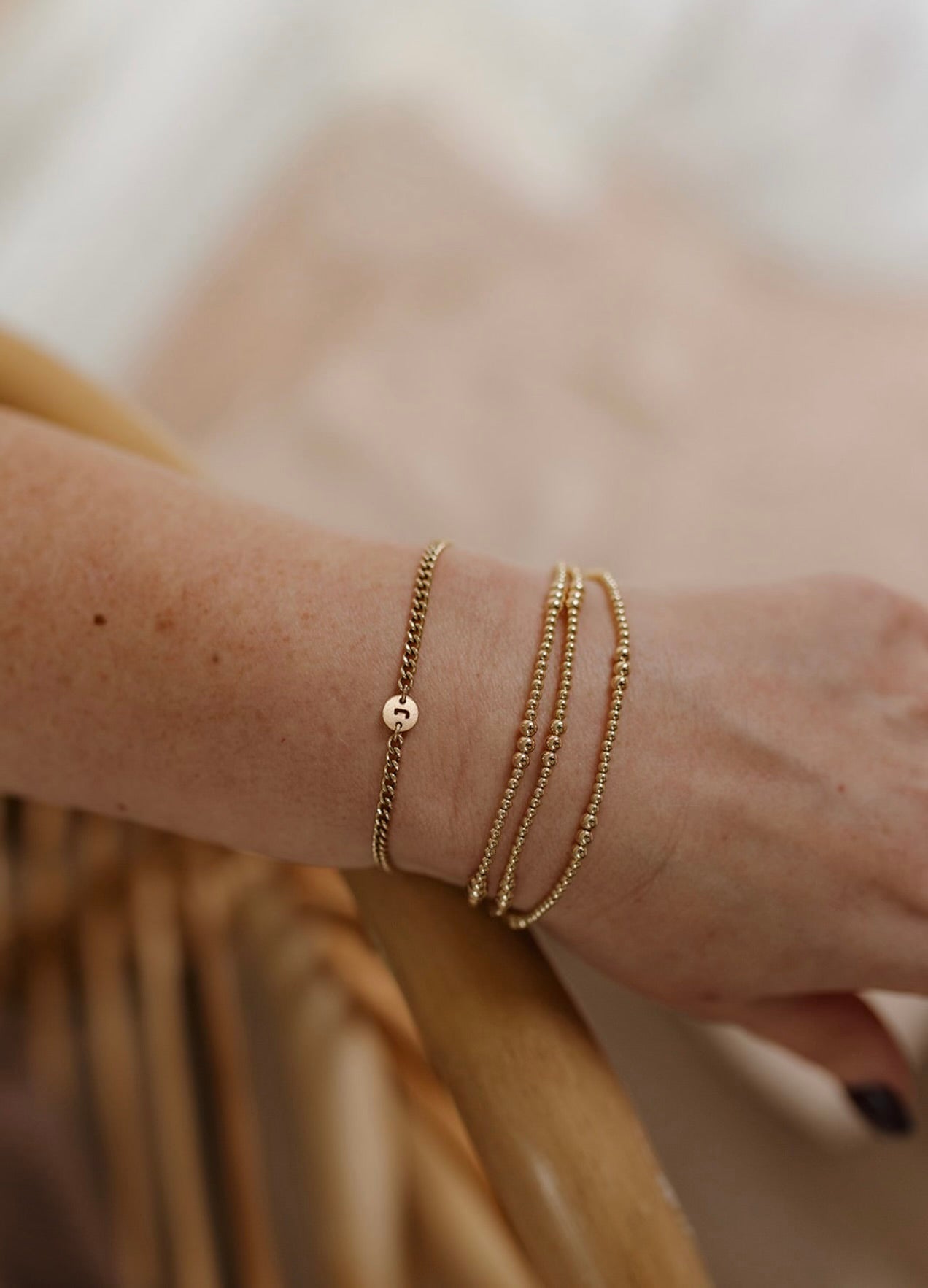 Trio Gold Filled Bracelet