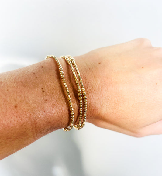 Trio Gold Filled Bracelet