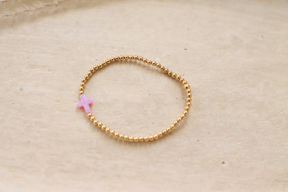 Opal Cross Bracelet