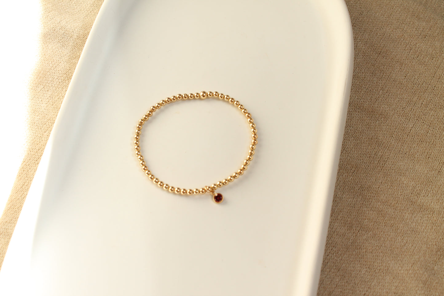 Charm Birthstone Bracelet