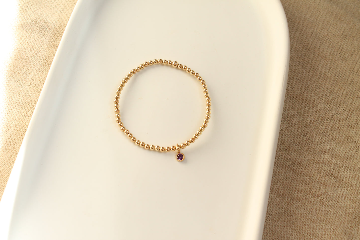 Charm Birthstone Bracelet