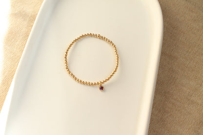 Charm Birthstone Bracelet