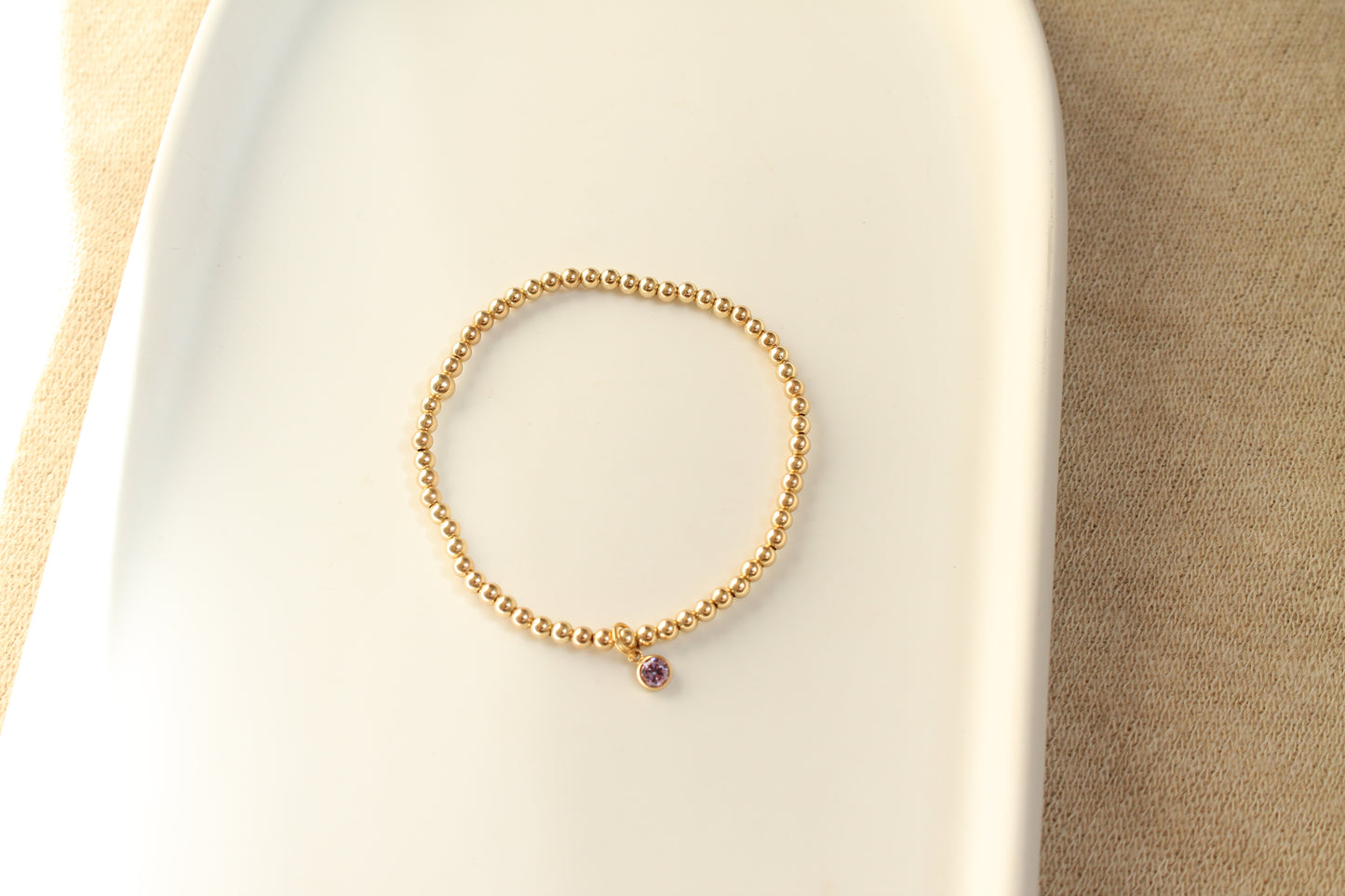 Charm Birthstone Bracelet