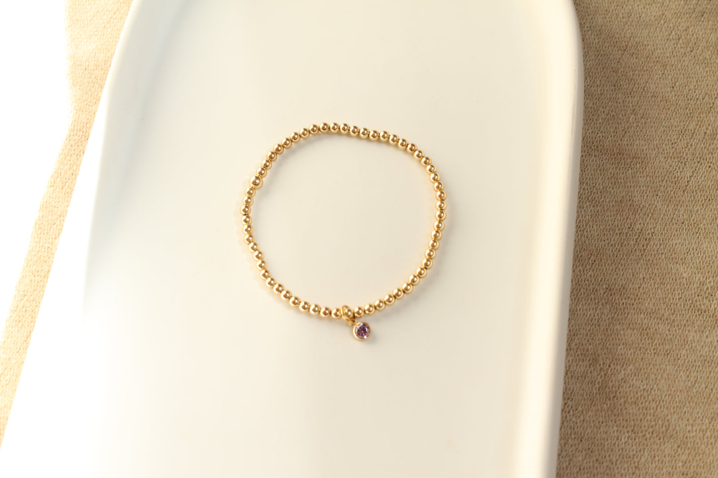 Charm Birthstone Bracelet