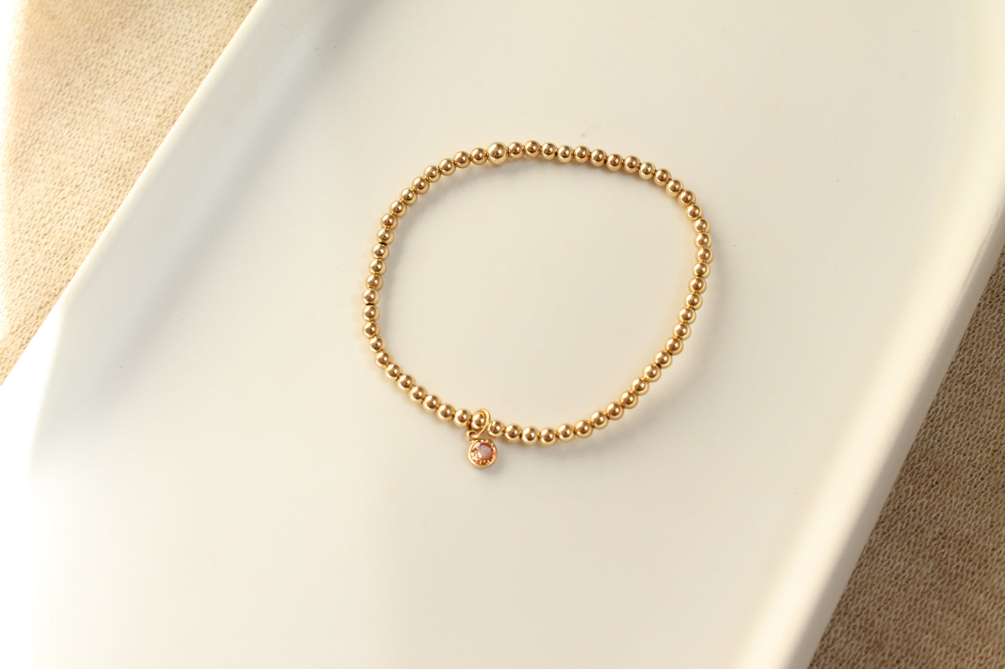 Charm Birthstone Bracelet