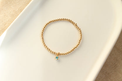 Charm Birthstone Bracelet