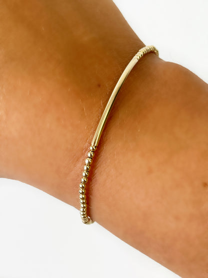 Gold-Filled Bar Bracelet