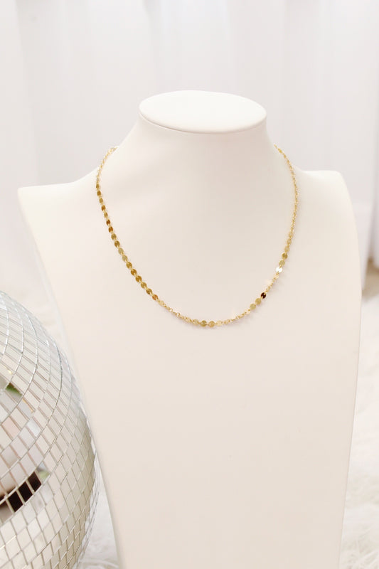 Sequin Chain Choker